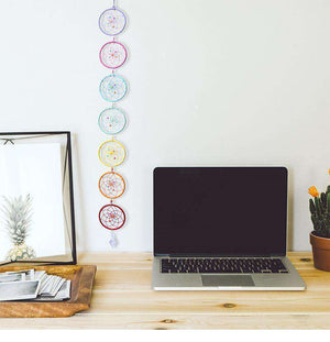 7 Chakra "Colorful Circles" Dream Catcher